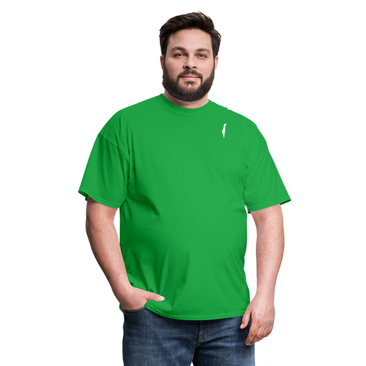 Palestine Classic T-Shirt - White Logo - bright green